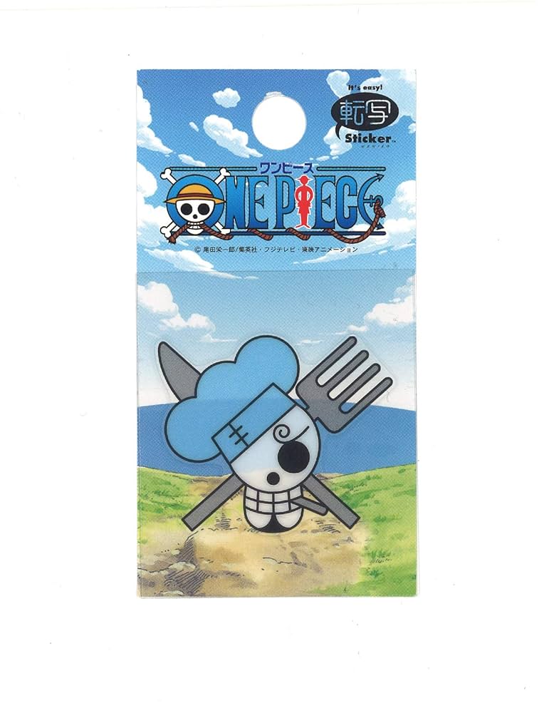 Amazon.co.jp: OPT-25 サンジ海賊旗 ワンピース(ONE PIECE)転写